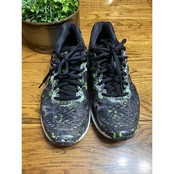 ASICS Gel Kayano 23 green/black running shoes white sneakers Mens size 8.5 main image 5